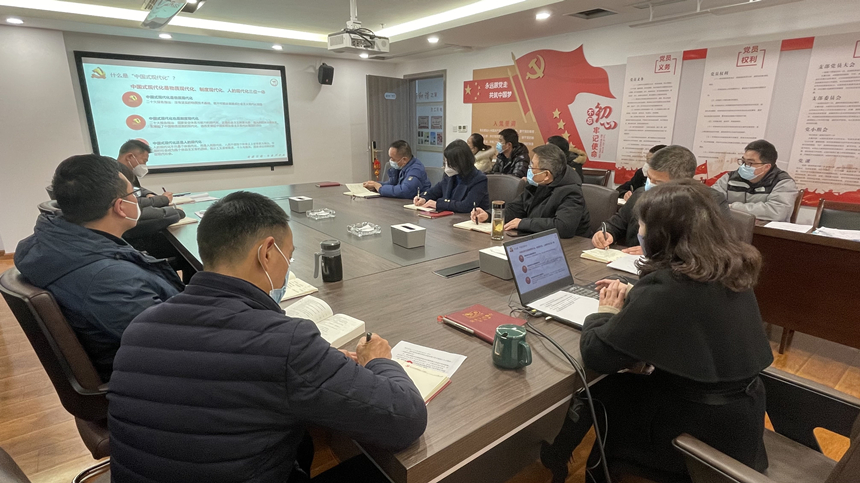 支部書記講微黨課，學(xué)習(xí)黨的二十大精神——解讀中國(guó)式現(xiàn)代化01